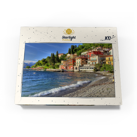 Varenna on Lake Como, Province of Lecco, Lombardy, Italy 100 Jigsaw Puzzle box view1