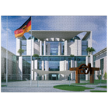 puzzleplate Federal Chancellery, Berlin Mitte, Germany 1000 Jigsaw Puzzle