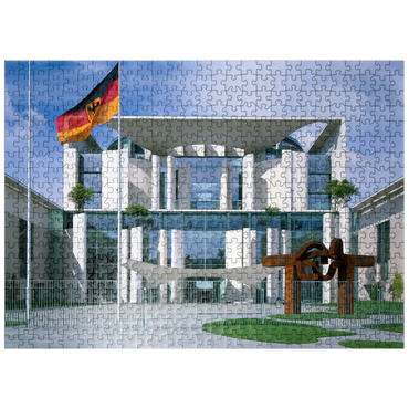 puzzleplate Federal Chancellery, Berlin Mitte, Germany 500 Jigsaw Puzzle