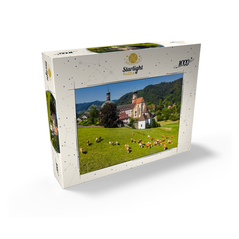 St. Trudpert Monastery in the Munster Valley in the Southern Black Forest 1000 Jigsaw Puzzle box view1