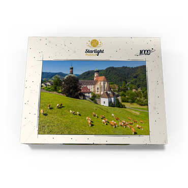St. Trudpert Monastery in the Munster Valley in the Southern Black Forest 1000 Jigsaw Puzzle box view1