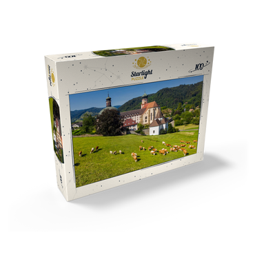 St. Trudpert Monastery in the Munster Valley in the Southern Black Forest 100 Jigsaw Puzzle box view1