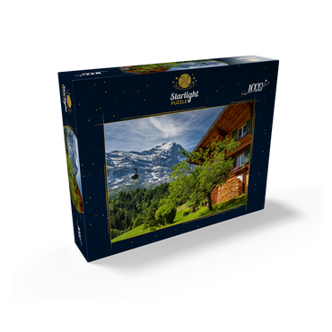 New cable car Eiger Express to the Eiger Glacier (2320m) 1000 Jigsaw Puzzle box view1