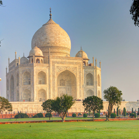 Taj Mahal, Agra, Uttar Pradesh, India 1000 Jigsaw Puzzle 3D Modell