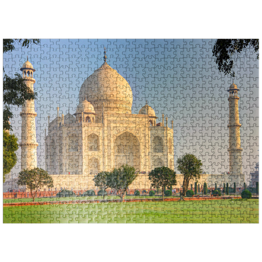 puzzleplate Taj Mahal, Agra, Uttar Pradesh, India 500 Jigsaw Puzzle