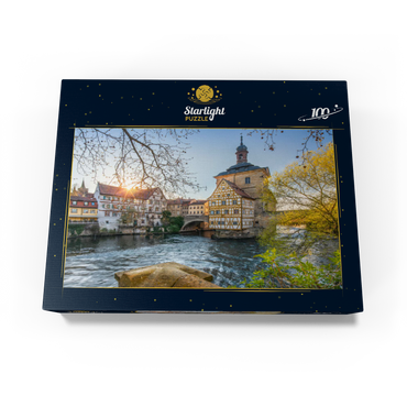 Old town hall on the river Regnitz 100 Jigsaw Puzzle box view1