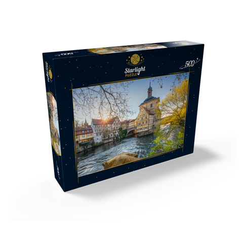 Old town hall on the river Regnitz 500 Jigsaw Puzzle box view1