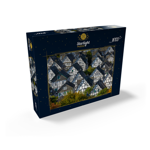 Half-timbered houses in the settlement Alter Flecken 1000 Jigsaw Puzzle box view1
