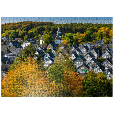 puzzleplate View over the miner settlement Alter Flecken 500 Jigsaw Puzzle