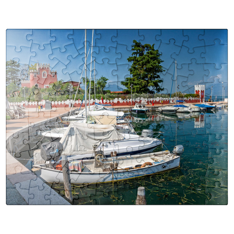 puzzleplate Port of Padenghe sul Garda 100 Jigsaw Puzzle