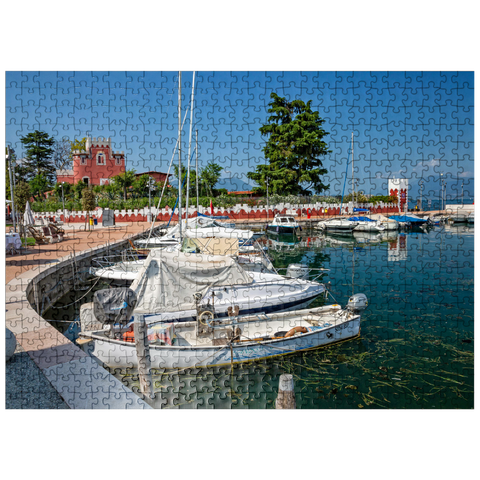 puzzleplate Port of Padenghe sul Garda 500 Jigsaw Puzzle