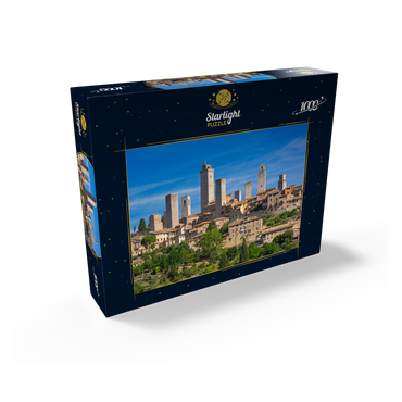 Gender towers of San Gimignano, Province of Siena, Tuscany 1000 Jigsaw Puzzle box view1