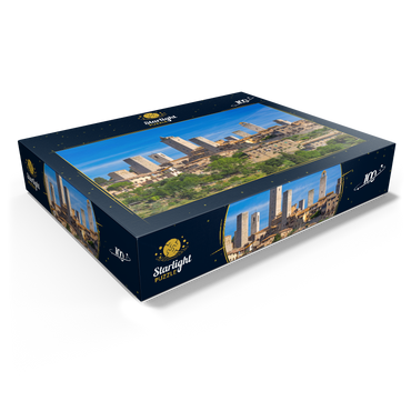 Gender towers of San Gimignano, Province of Siena, Tuscany 100 Jigsaw Puzzle box view1