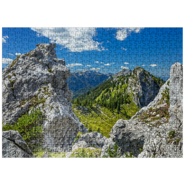 puzzleplate Landscape at Teufelstättkopf (1758m) 500 Jigsaw Puzzle