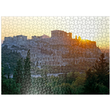 puzzleplate Acropolis in Athens, Greece 500 Jigsaw Puzzle