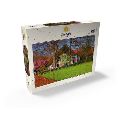 Farmhouse in Sauensiek, Lower Saxony, Germany 100 Jigsaw Puzzle box view1