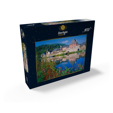Old inn on the river Lahn, Lahntal, Rhineland-Palatinate 1000 Jigsaw Puzzle box view1