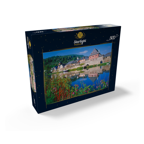 Old inn on the river Lahn, Lahntal, Rhineland-Palatinate 500 Jigsaw Puzzle box view1