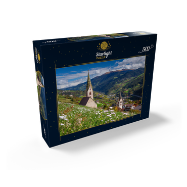 Villanders vs. Klausen and Säben Monastery, Province of Bolzano, Trentino-Alto Adige 500 Jigsaw Puzzle box view1