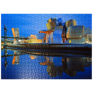 puzzleplate Guggenheim Museum, Museum of Modern and Contemporary Art 500 Jigsaw Puzzle