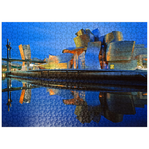 puzzleplate Guggenheim Museum, Museum of Modern and Contemporary Art 500 Jigsaw Puzzle