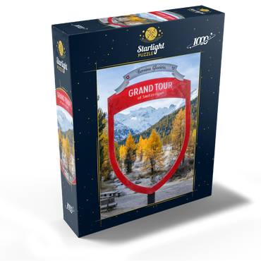 Val Morteratsch with view to Bernina group 1000 Jigsaw Puzzle box view1