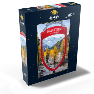 Val Morteratsch with view to Bernina group 100 Jigsaw Puzzle box view1