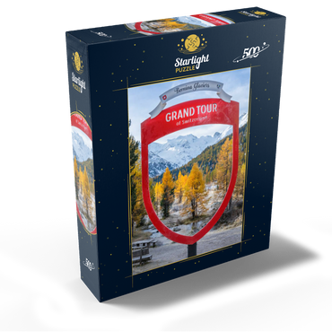 Val Morteratsch with view to Bernina group 500 Jigsaw Puzzle box view1