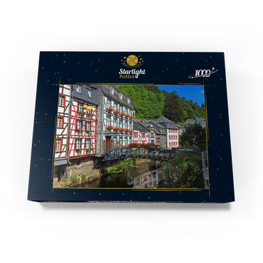 Half-timbered houses on the Rur, Monschau 1000 Jigsaw Puzzle box view1