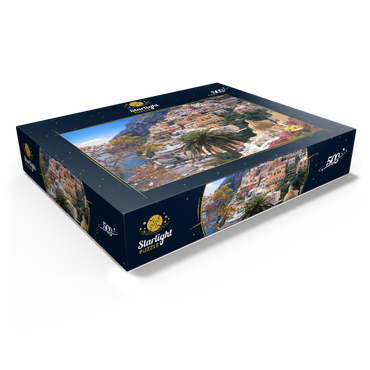 View of Positano beach and town, Sorrento peninsula, Italy 500 Jigsaw Puzzle box view1