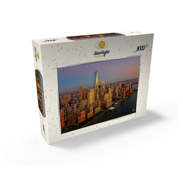 View to One World Trade Center, Manhattan, USA 1000 Jigsaw Puzzle box view1
