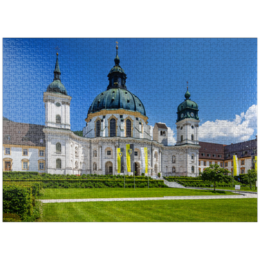 puzzleplate Ettal Monastery in the Ammergau Alps 1000 Jigsaw Puzzle