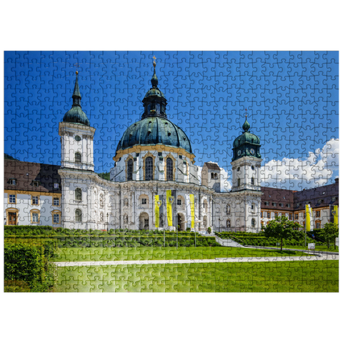 puzzleplate Ettal Monastery in the Ammergau Alps 500 Jigsaw Puzzle