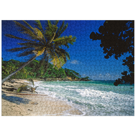 puzzleplate Cayo Levantado, Samana, Dominican Republic 500 Jigsaw Puzzle
