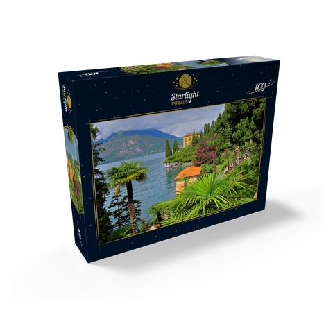 Villa Monastero Botanical Garden, Varenna, Lake Como, Lombardy, Italy 100 Jigsaw Puzzle box view1