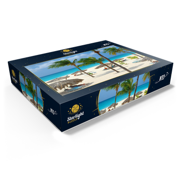 Eagle Beach, Aruba, Leeward Islands, Caribbean 100 Jigsaw Puzzle box view1