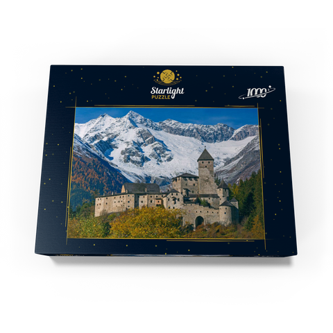 Castle Taufers in Sand in Taufers against Schwarzenstein (3369m) 1000 Jigsaw Puzzle box view1