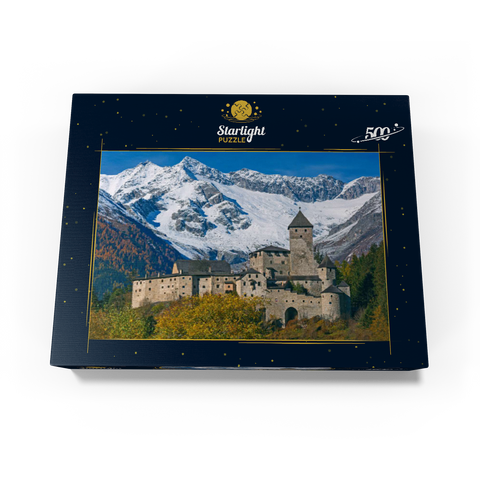 Castle Taufers in Sand in Taufers against Schwarzenstein (3369m) 500 Jigsaw Puzzle box view1