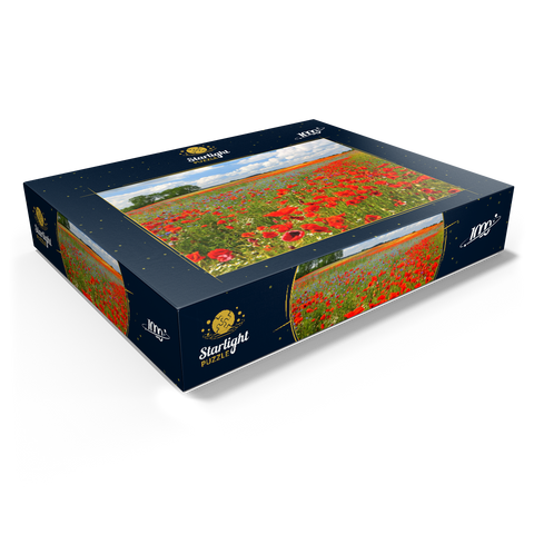 Poppy field near Schwerin 1000 Jigsaw Puzzle box view1