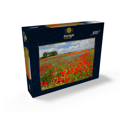Poppy field near Schwerin 1000 Jigsaw Puzzle box view1