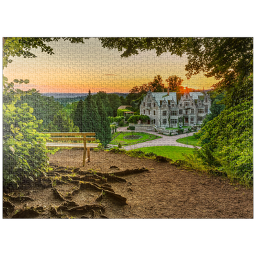 puzzleplate Summer residence Altenstein Castle in Altenstein Park, Wartburg County 1000 Jigsaw Puzzle