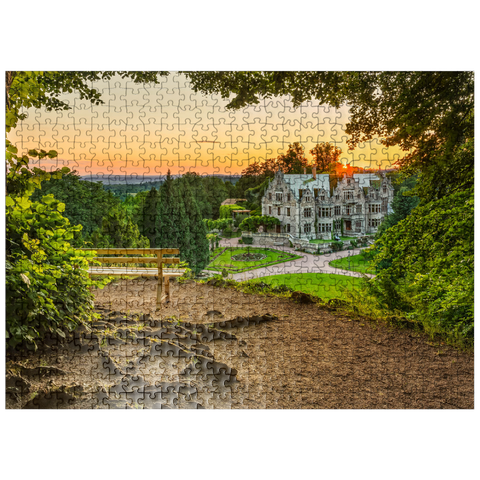 puzzleplate Summer residence Altenstein Castle in Altenstein Park, Wartburg County 500 Jigsaw Puzzle