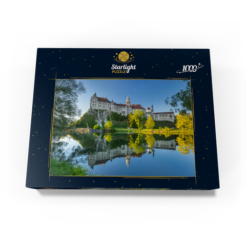 Early morning at Sigmaringen Castle on the Danube River 1000 Jigsaw Puzzle box view1
