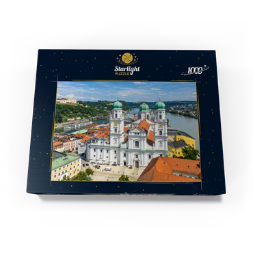 Cathedral of St. Stephen in the old town of Passau, Lower Bavaria 1000 Jigsaw Puzzle box view1