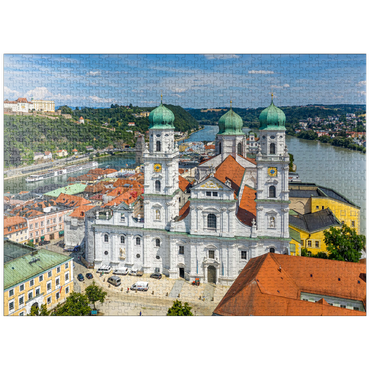 puzzleplate Cathedral of St. Stephen in the old town of Passau, Lower Bavaria 1000 Jigsaw Puzzle