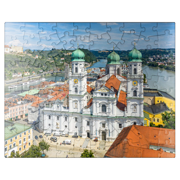 puzzleplate Cathedral of St. Stephen in the old town of Passau, Lower Bavaria 100 Jigsaw Puzzle