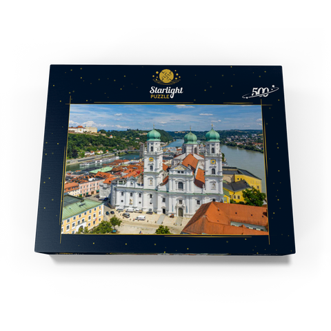 Cathedral of St. Stephen in the old town of Passau, Lower Bavaria 500 Jigsaw Puzzle box view1