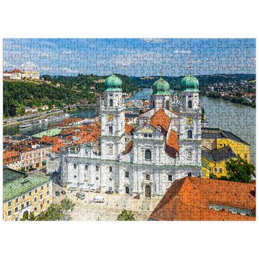 puzzleplate Cathedral of St. Stephen in the old town of Passau, Lower Bavaria 500 Jigsaw Puzzle