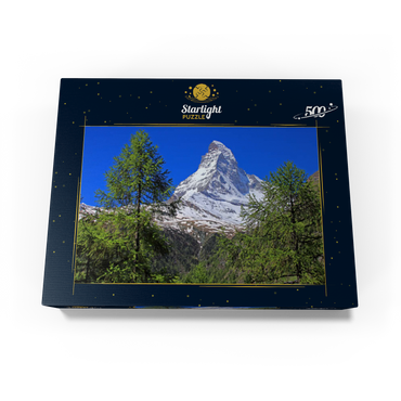 View to the Matterhorn (4478m), Zermatt, Canton Valais 500 Jigsaw Puzzle box view1
