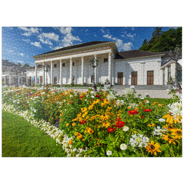 puzzleplate Kurhaus with the casino in Baden-Baden 1000 Jigsaw Puzzle